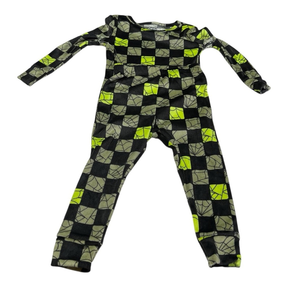 NWT Cat & Jack Pajama Spiderweb Pajama Sets 2T - Picture 1 of 3
